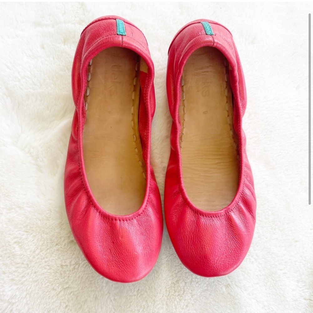 Tieks Limited Edition Leather Ballet Flats.